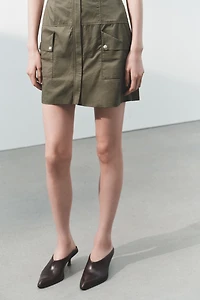 TRENCH DRESS WITH POCKETS