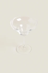 CRYSTALLINE COCKTAIL GLASS
