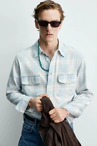 CHEMISE EN DENIM LÉGER AARON LEVINE X ZARA