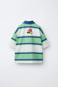 POLO RAYURES SKATE