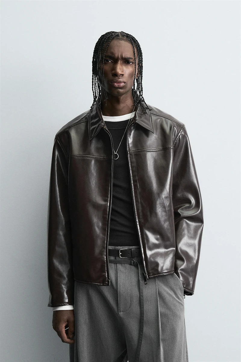 VINYL FINISH JACKET