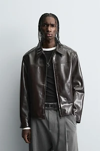VINYL FINISH JACKET