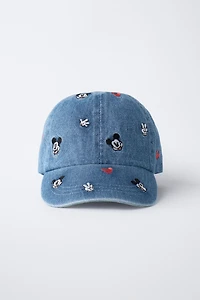 MICKEY MOUSE © DISNEY EMBROIDERED DENIM CAP