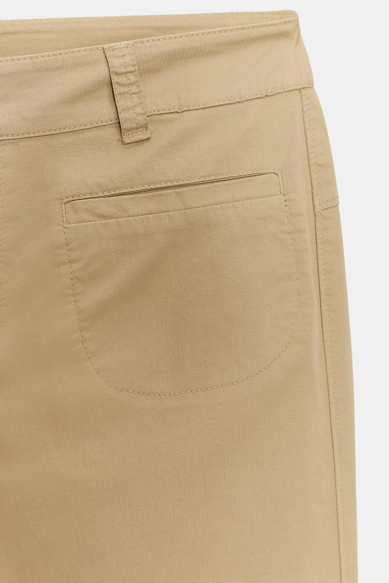 PANTALON MINI FLARE AVEC POCHES