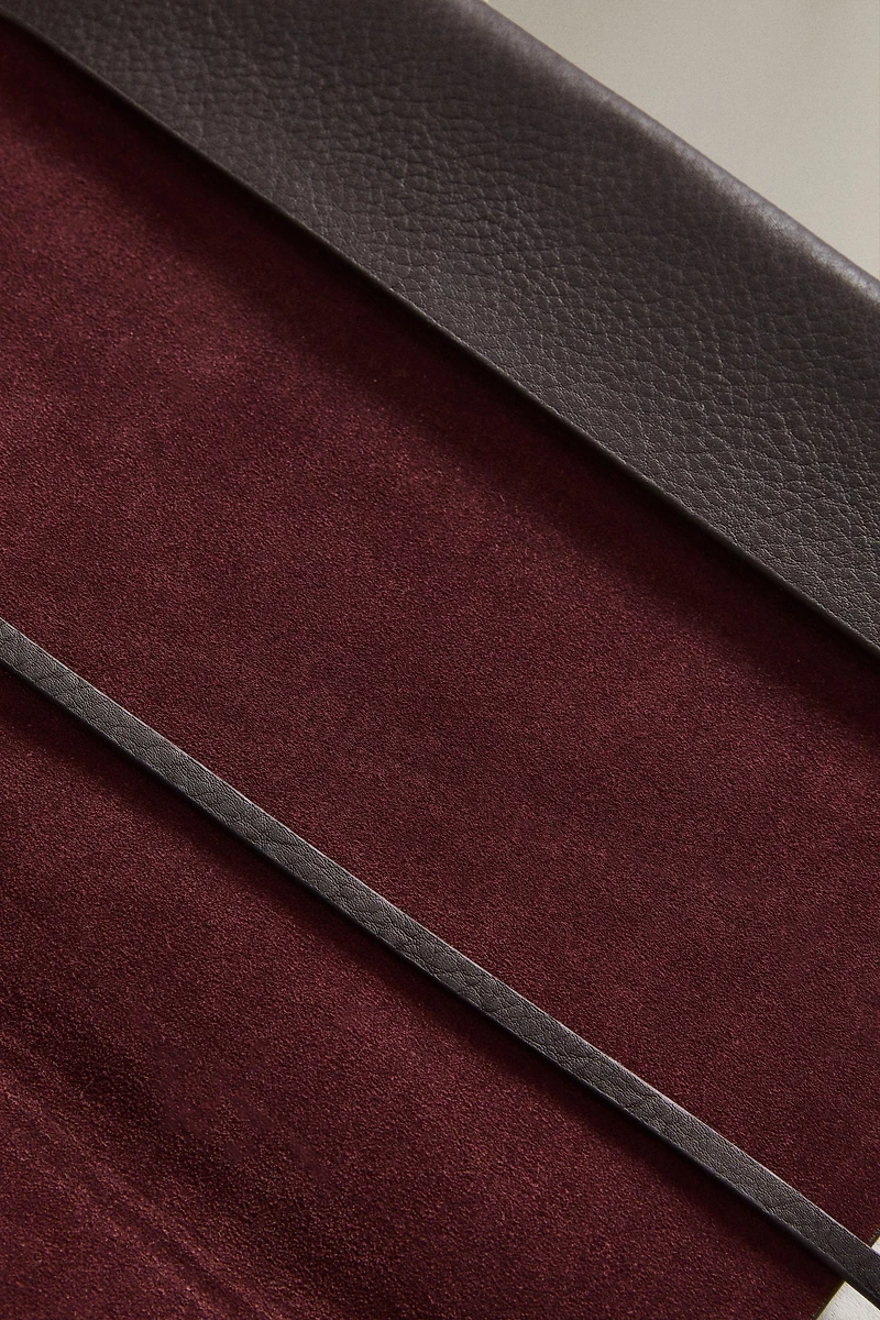 LEATHER A5 NOTEBOOK COVER