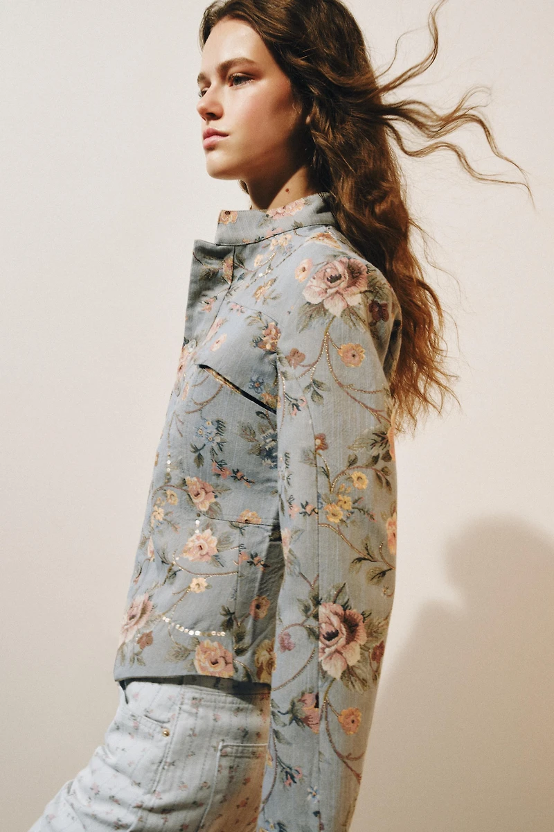 ZW COLLECTION JACQUARD BLAZER