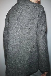 WOOL BUTTON BLAZER ZW COLLECTION LIMITED EDITION