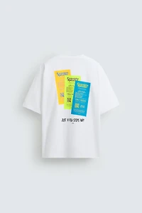 RAISED PRINT T-SHIRT