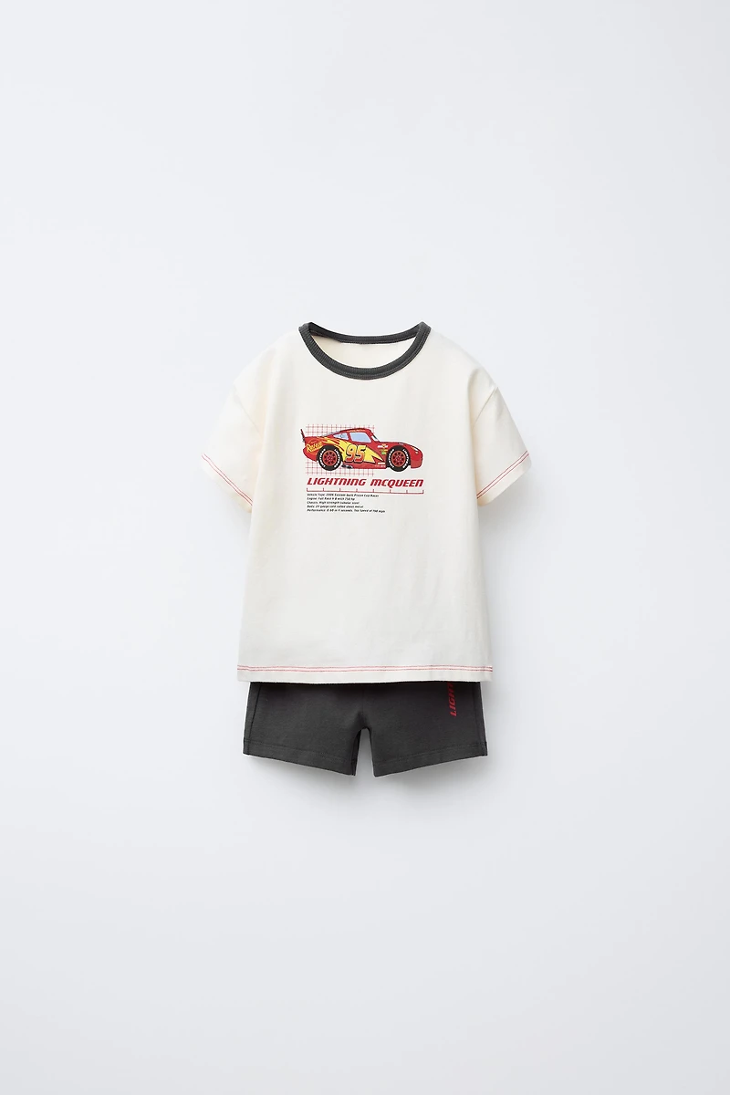 2-6 YEARS/ CARS RAYO MCQUEEN © DISNEY PRINTED PAJAMAS