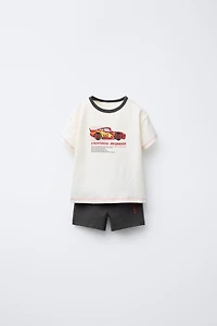 2-6 YEARS/ CARS RAYO MCQUEEN © DISNEY PRINTED PAJAMAS