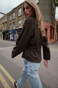 CHEMISE À LACETS