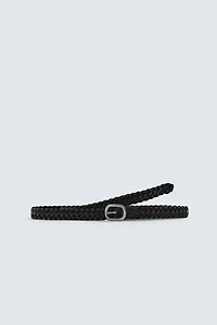 BRAIDED LEATHER BELT AARON LEVINE X ZARA