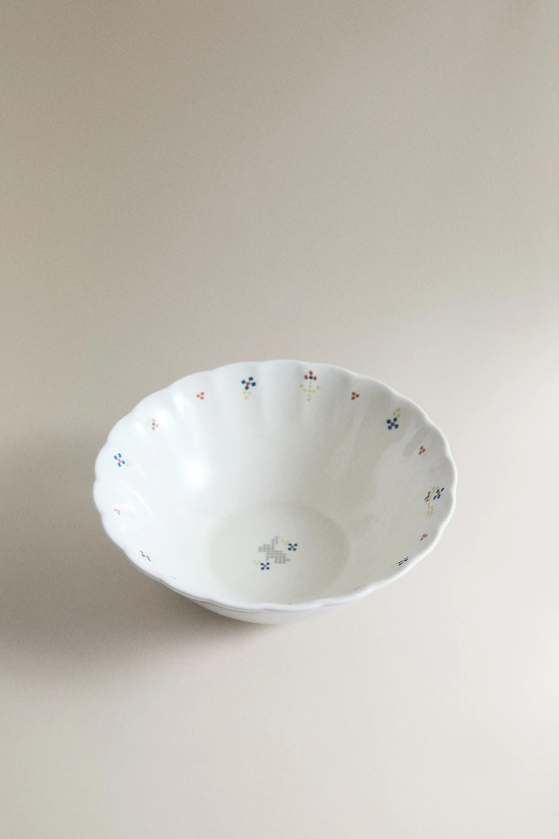 KIDS' PORCELAIN BUNNY BOWL
