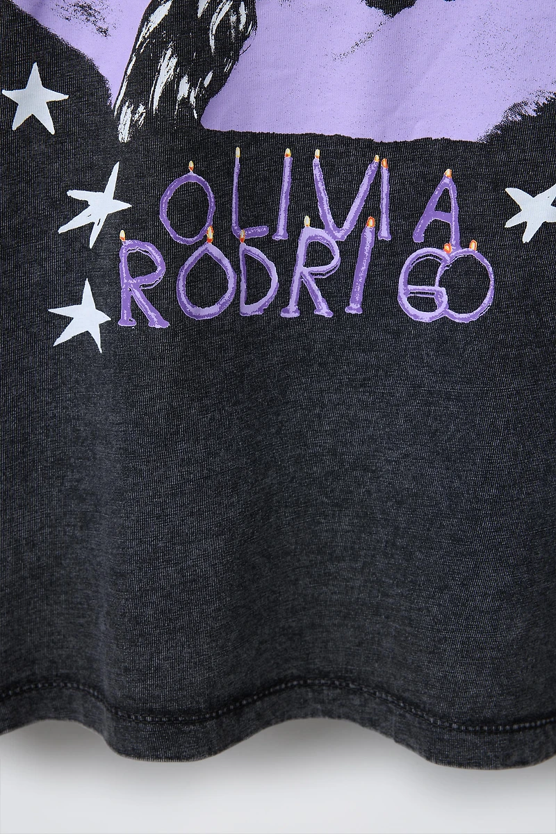 OLIVIA RODRIGO ™ WASHED EFFECT T-SHIRT
