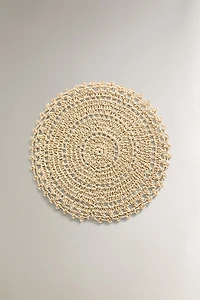 ROUND CROCHET PLACEMAT