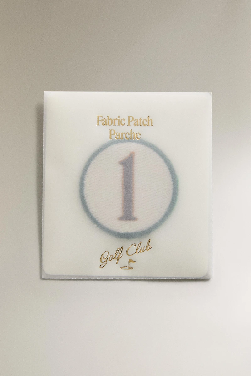 COTTON NUMBER PATCH