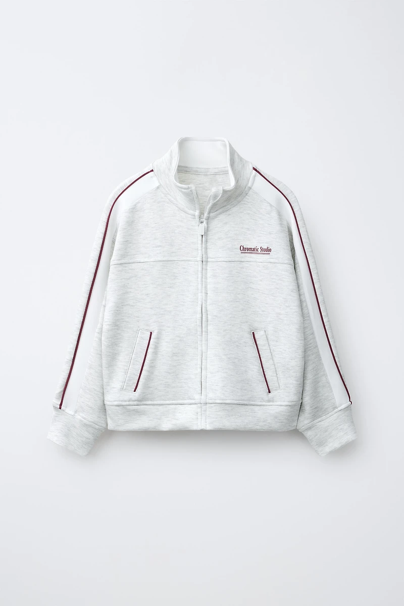 SPORTY ZIP SWEATSHIRT