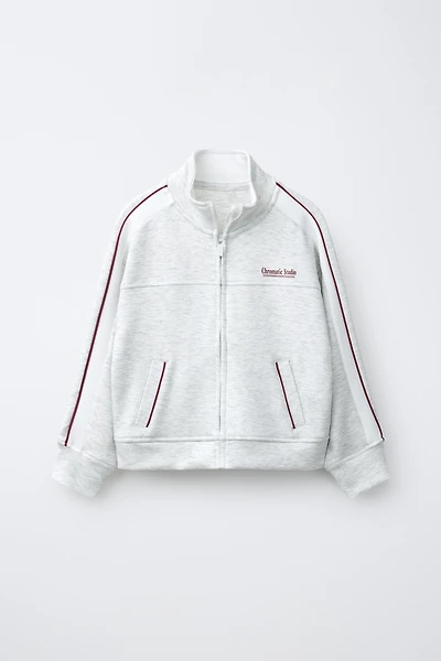 SPORTY ZIP SWEATSHIRT