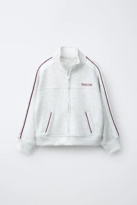 SPORTY ZIP SWEATSHIRT