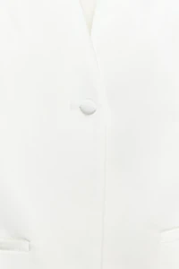 GILET HALTER SATINÉ