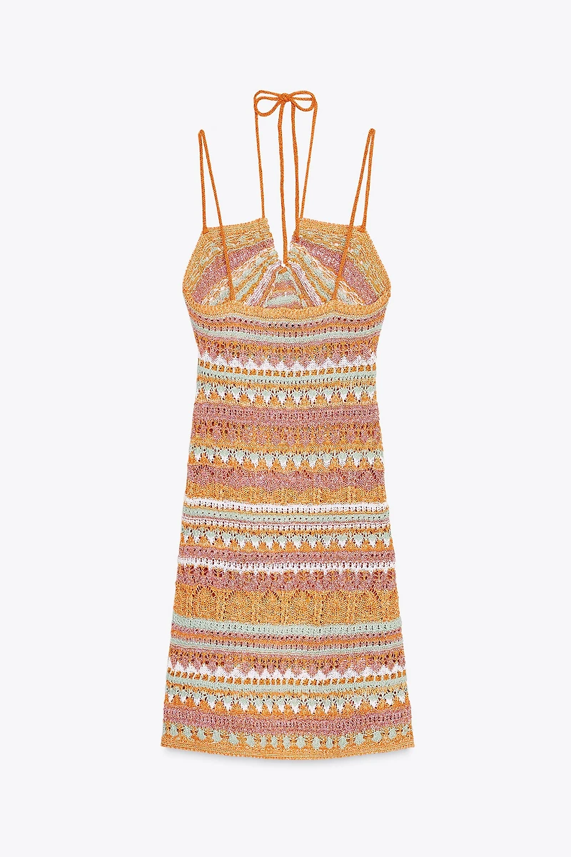 KNIT MINI DRESS
