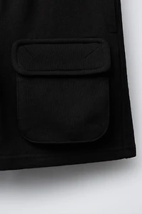 STRAIGHT FIT GARMENT DYE PLUSH SHORTS