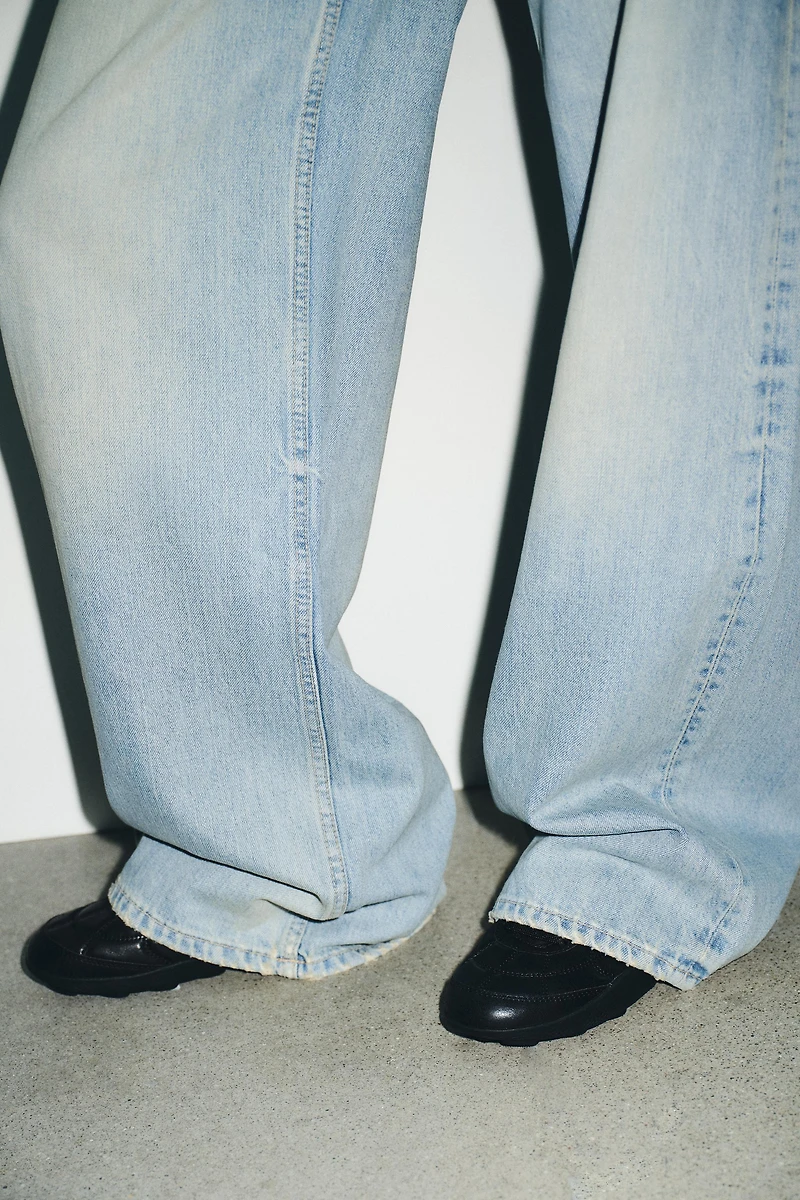TRF HIGH WAIST EXTRA WIDE LEG JEANS