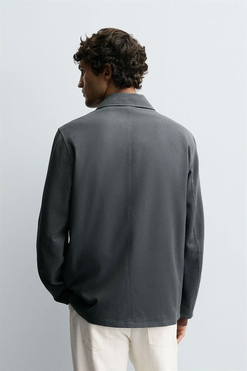 TEXTURED RELAXED FIT BLAZER
