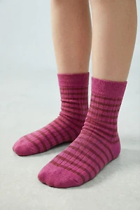 TWO-PACK OF STRIPED TALL SOCKS