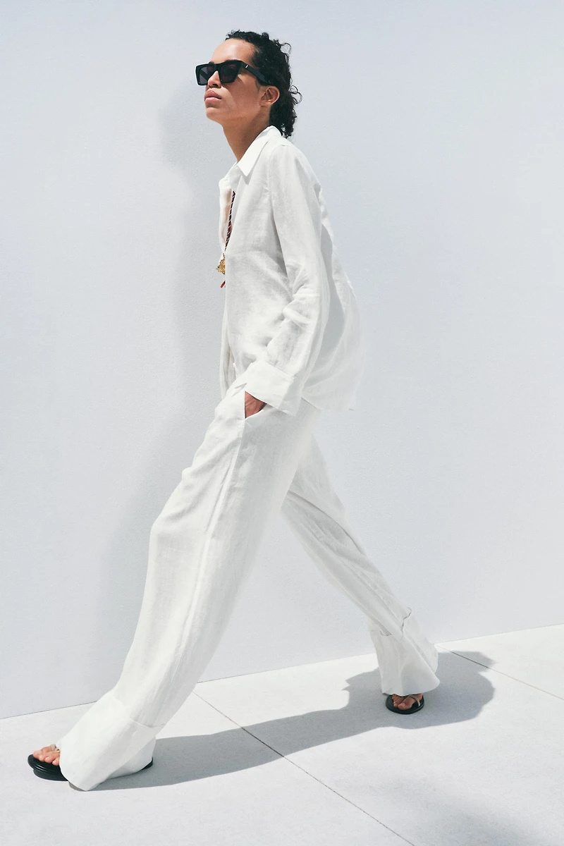 CHEMISE 100 % LIN COLLECTION ZW