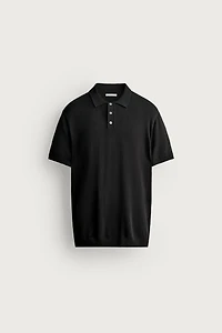 REGULAR FIT KNIT POLO SHIRT