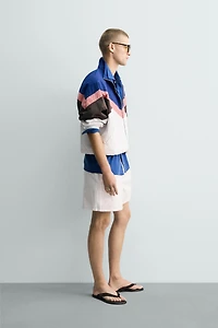 COLOR BLOCK TECHNICAL JACKET