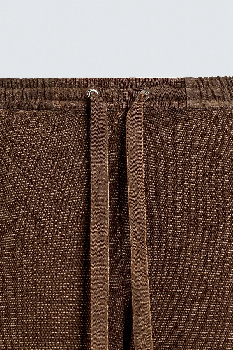 KNIT JOGGER PANTS WITH STRIPES X SR_A