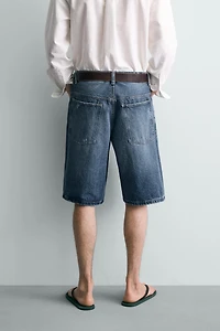BAGGY FIT DENIM SHORTS