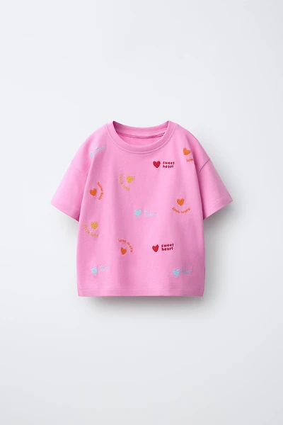 EMBROIDERED T-SHIRT
