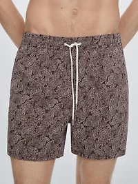 Paisley print swimming trunks