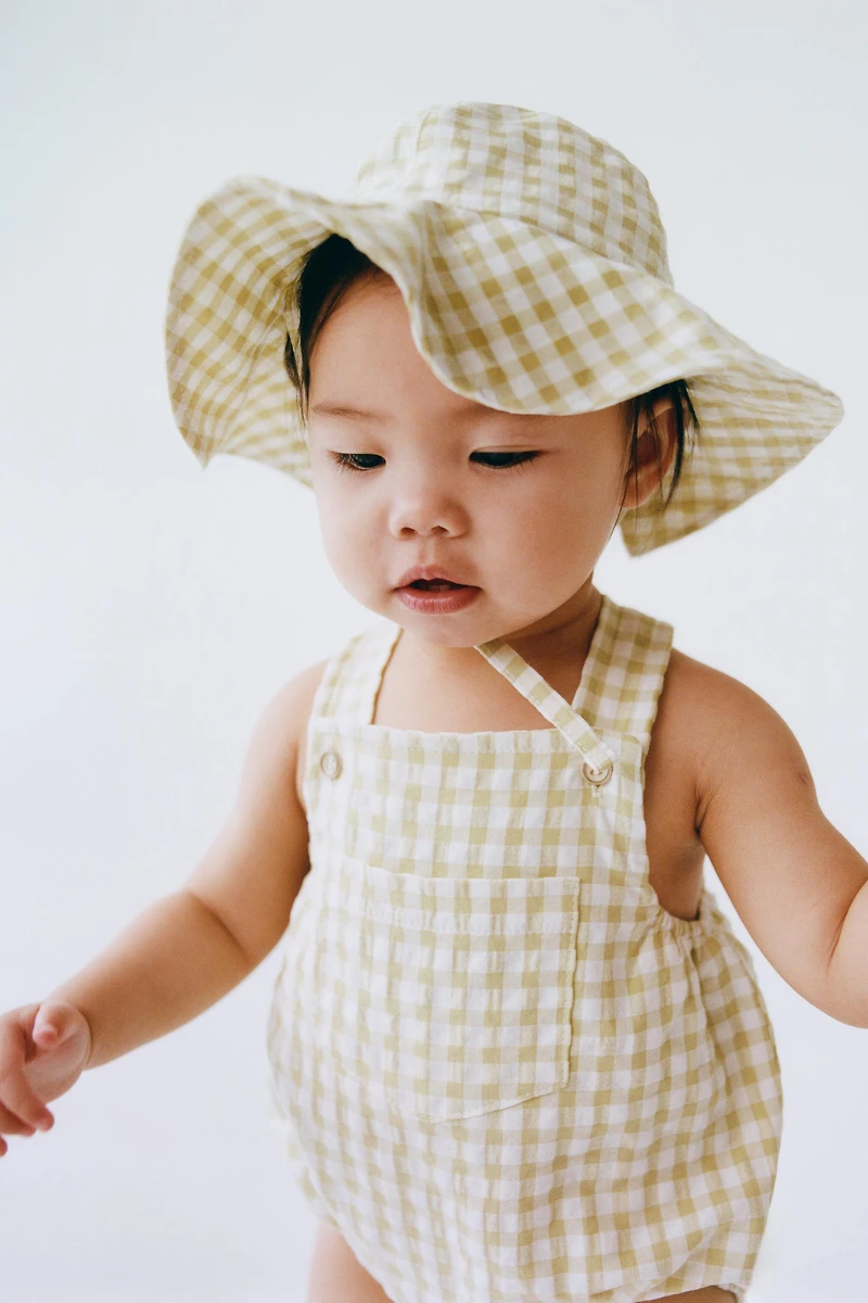 GINGHAM ROMPER