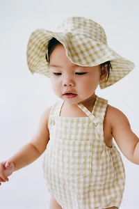GINGHAM ROMPER