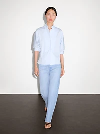 100% cotton poplin shirt
