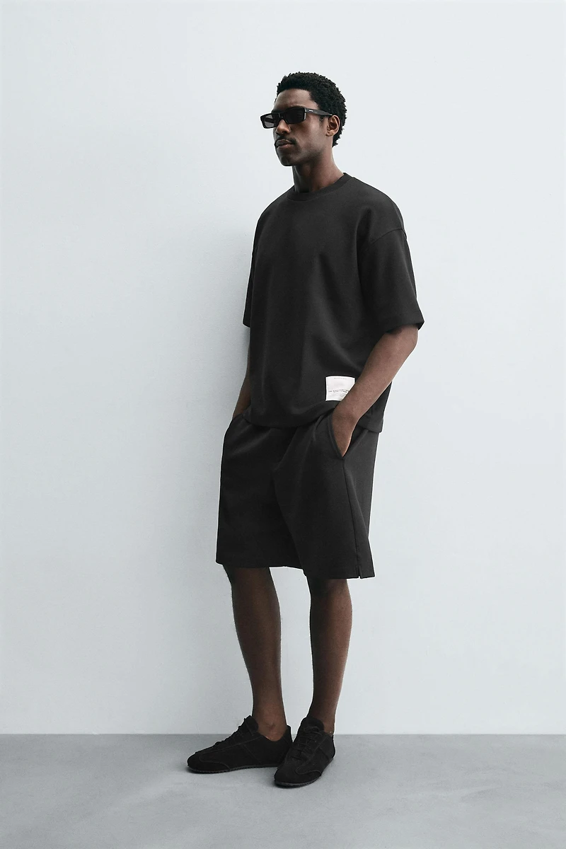 INTERLOCK LABEL SWEATSHIRT