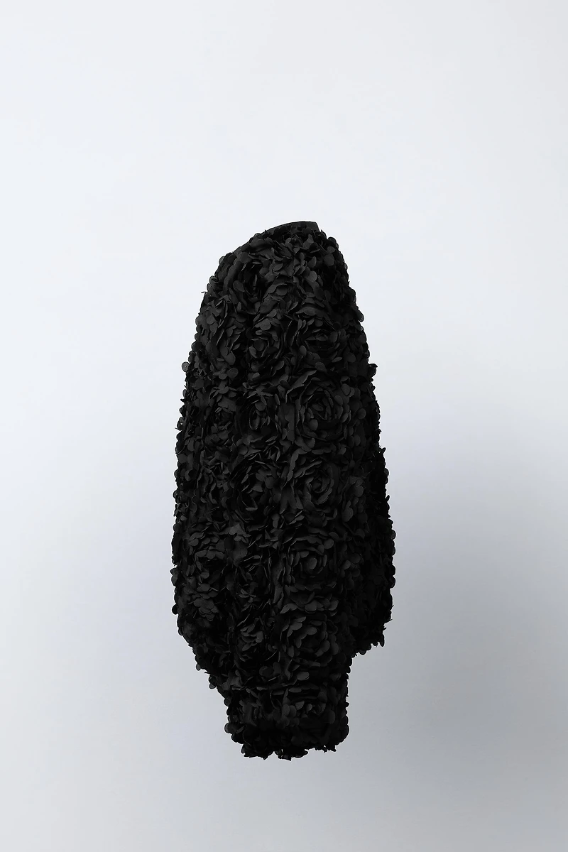 FLORAL BOMBER JACKET