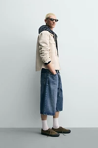 CROPPED FIT ZIP JACKET