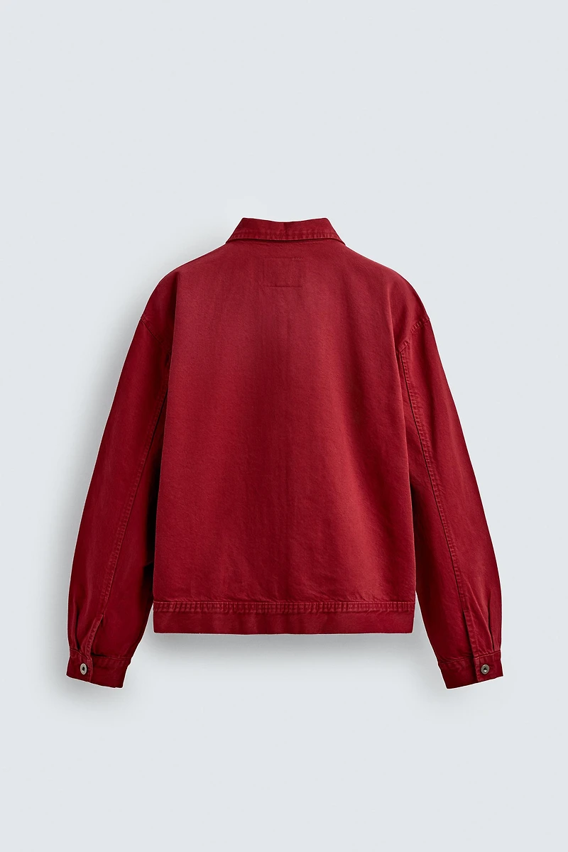 RELAXED FIT DENIM JACKET