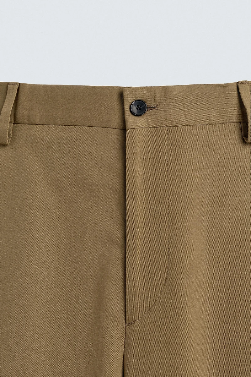 PANTALON DE COSTUME À PLIS ÉDITION LIMITÉE