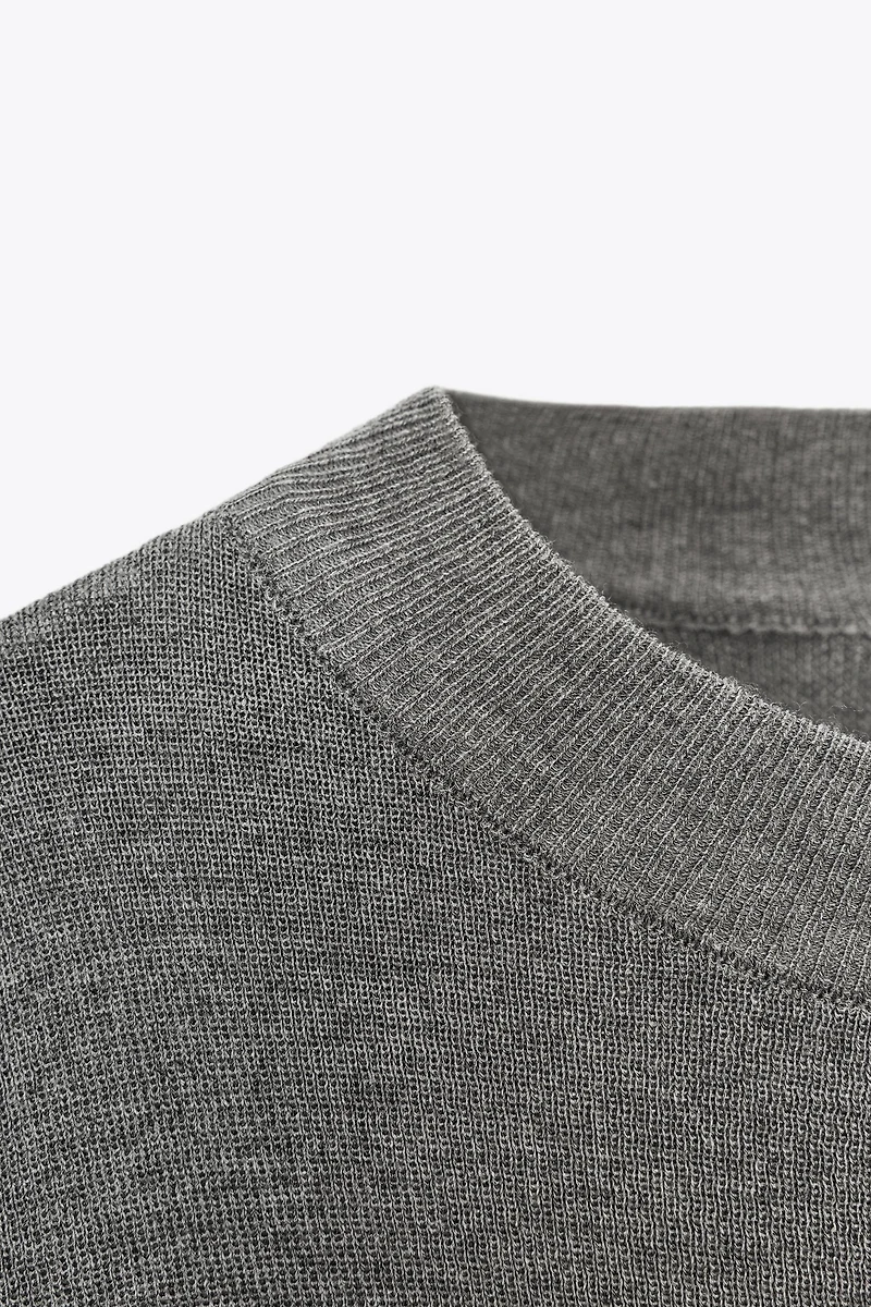 OVERSIZED BASIC KNIT TOP