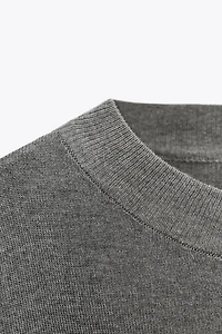 OVERSIZED BASIC KNIT TOP
