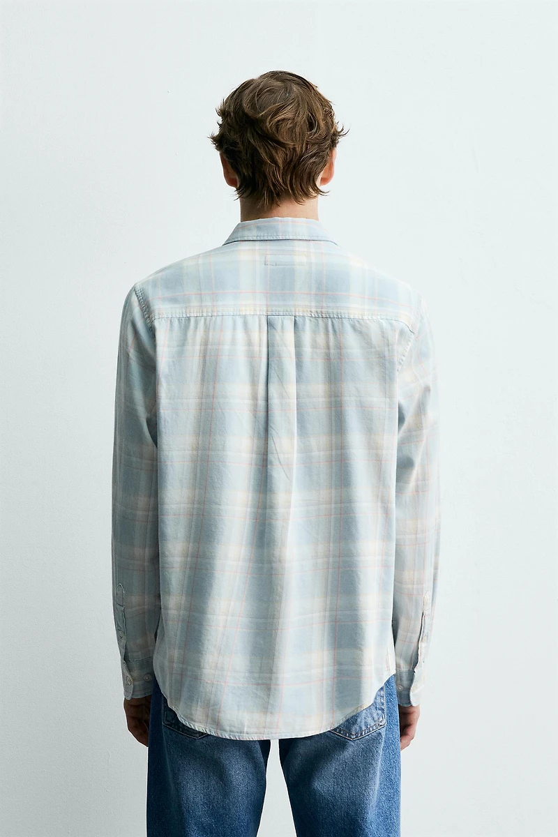 CHEMISE EN DENIM LÉGER AARON LEVINE X ZARA