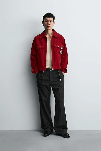 BOXY FIT CORDUROY OVERSHIRT