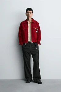 BOXY FIT CORDUROY OVERSHIRT