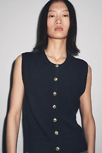 100% WOOL VEST